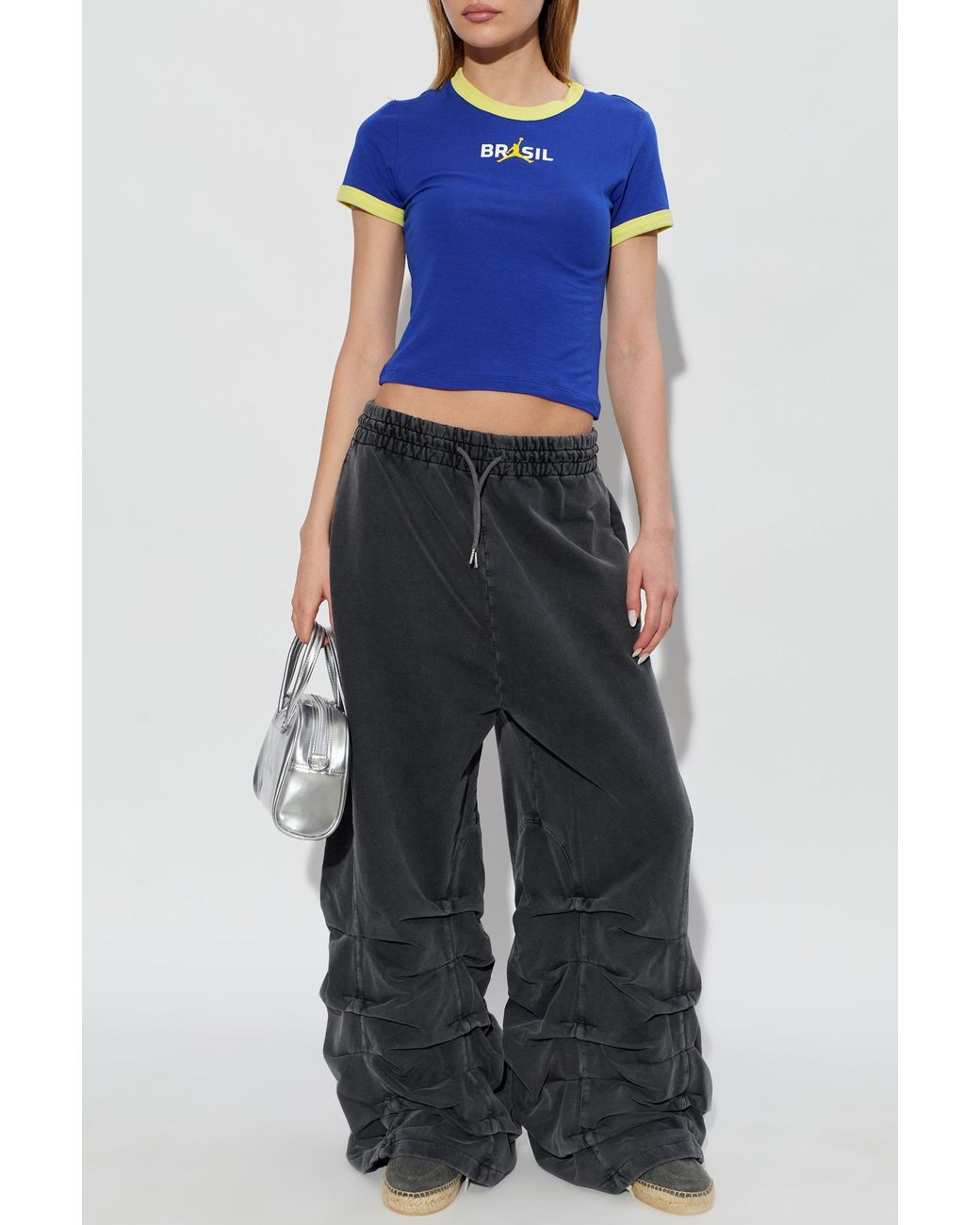 AVAVAV Blue Draped Sweatpants