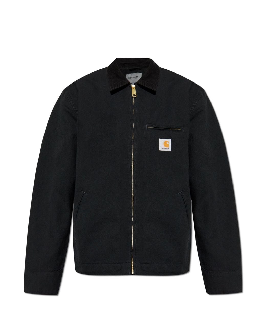Carhartt Black Jacket With Logo for men
