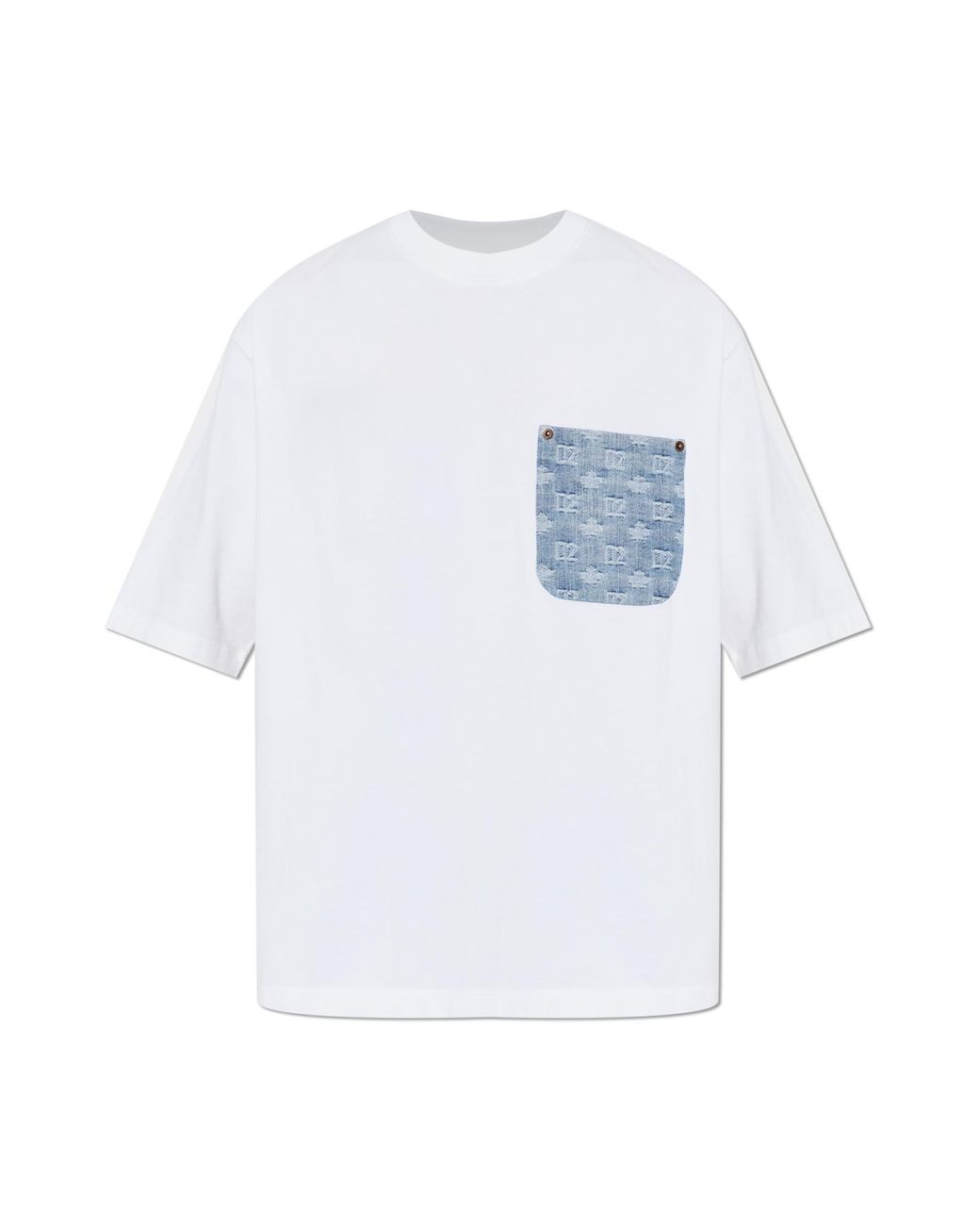 DSquared² White T-Shirt With Pocket for men