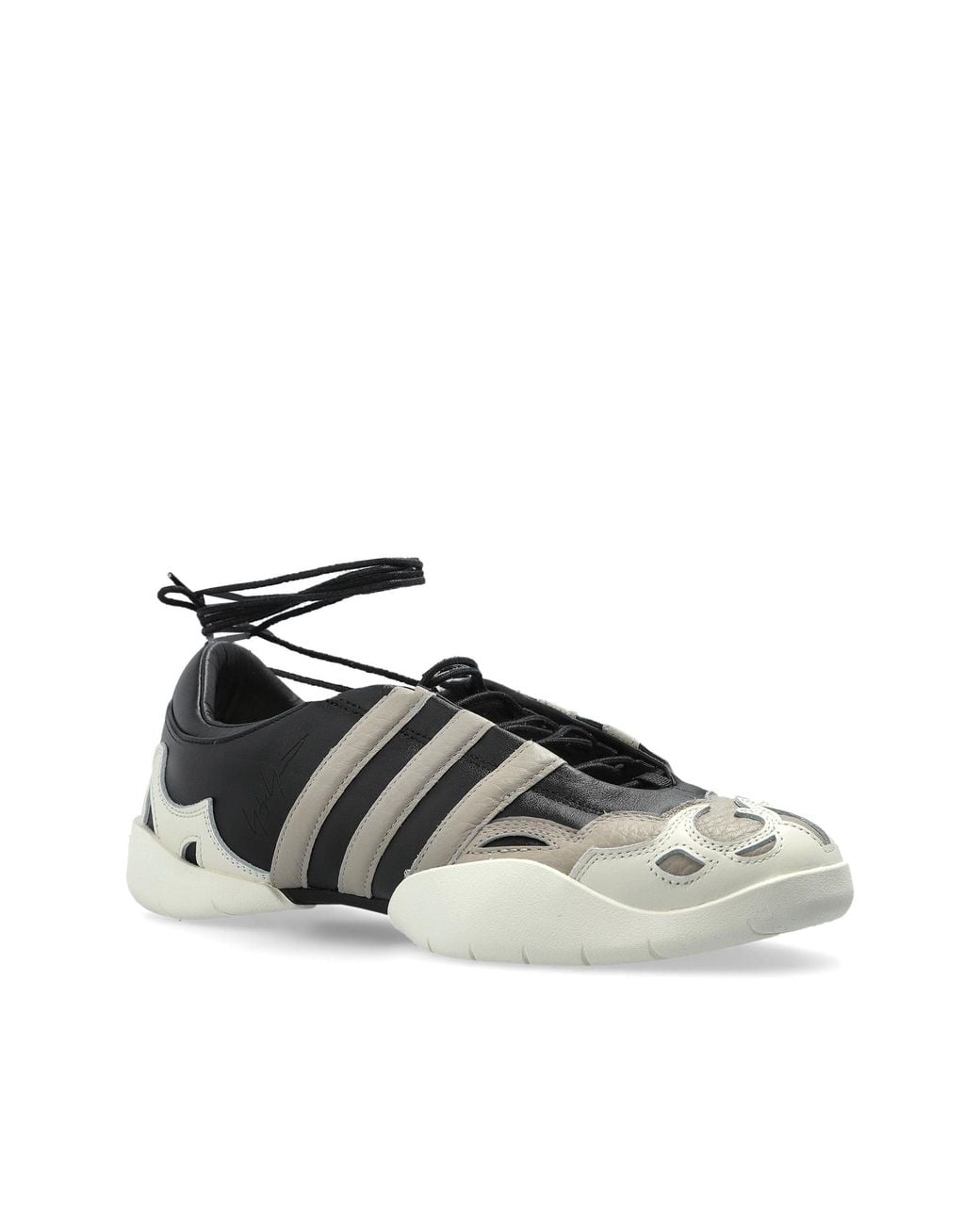 Y-3 Black Regu Mary Jane Sports Shoes
