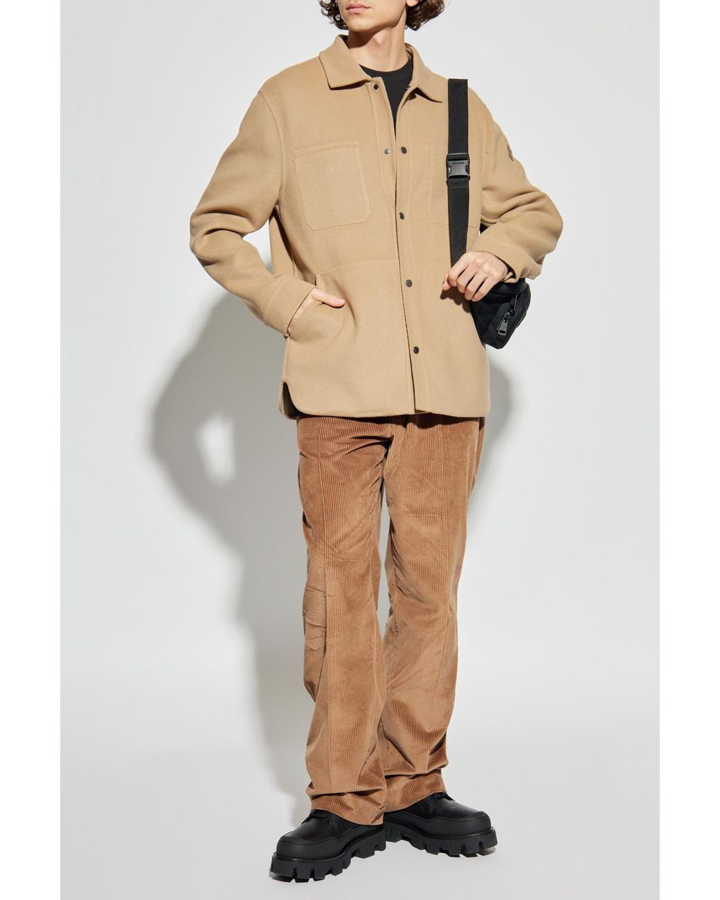 Moncler Natural Wool Jacket for men