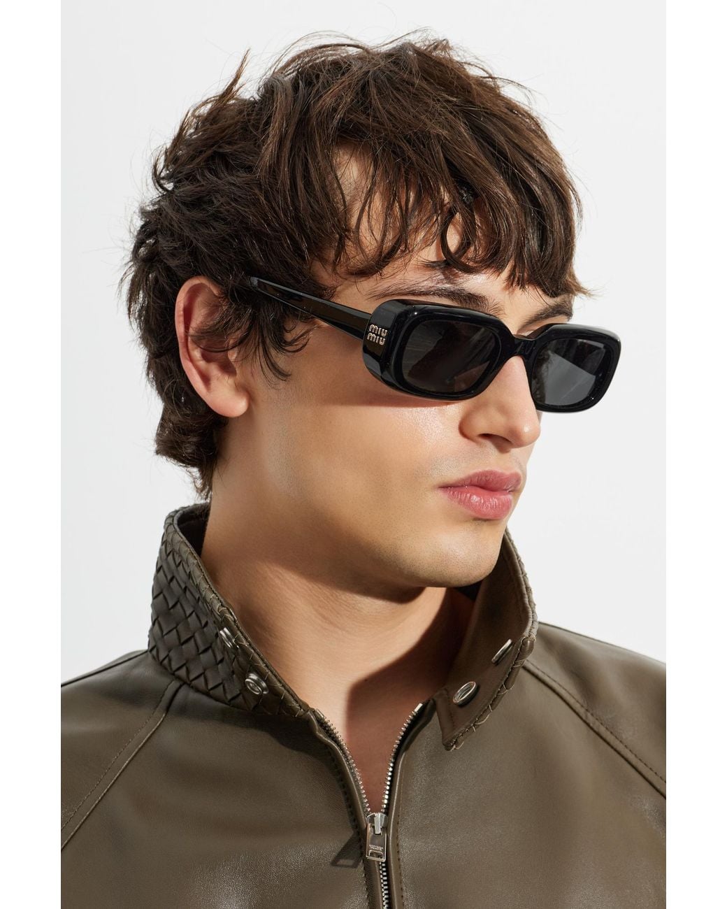 Miu Miu Black "B13S" Sunglasses