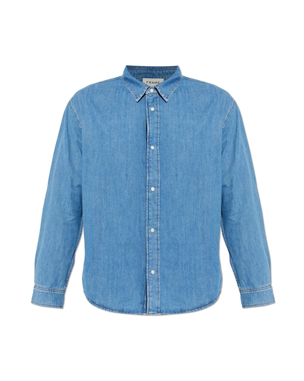 FRAME Blue Denim Shirt for men