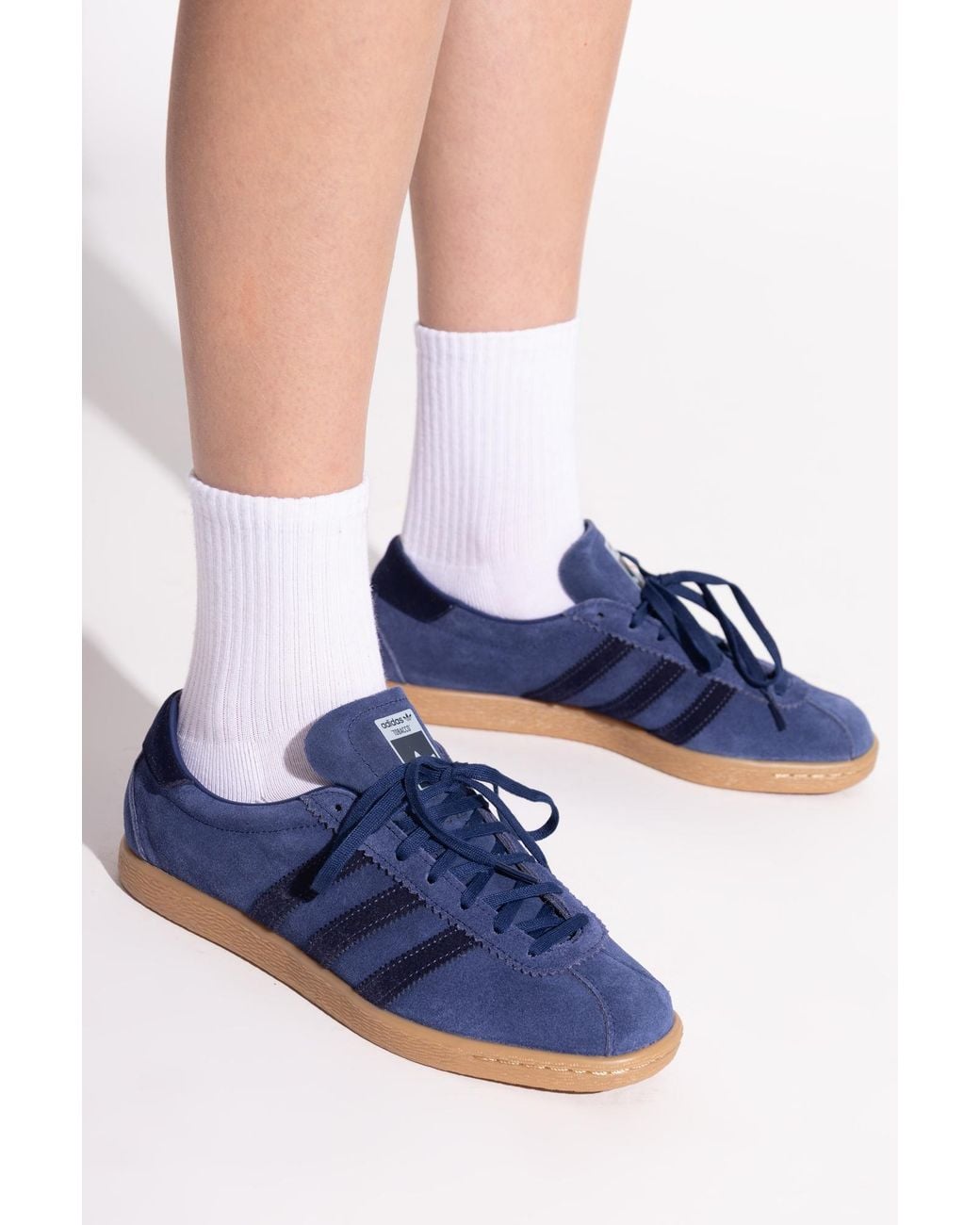 Adidas Originals Blue "Tobacco" Sports Shoes