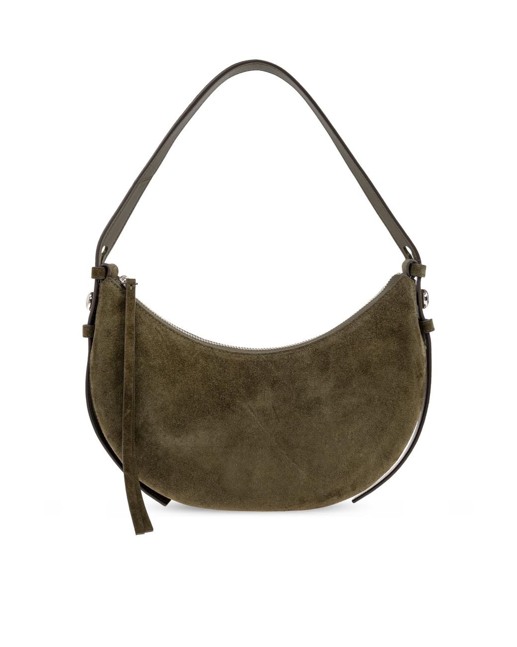Tory Burch Gray Suede Bag "Romy"