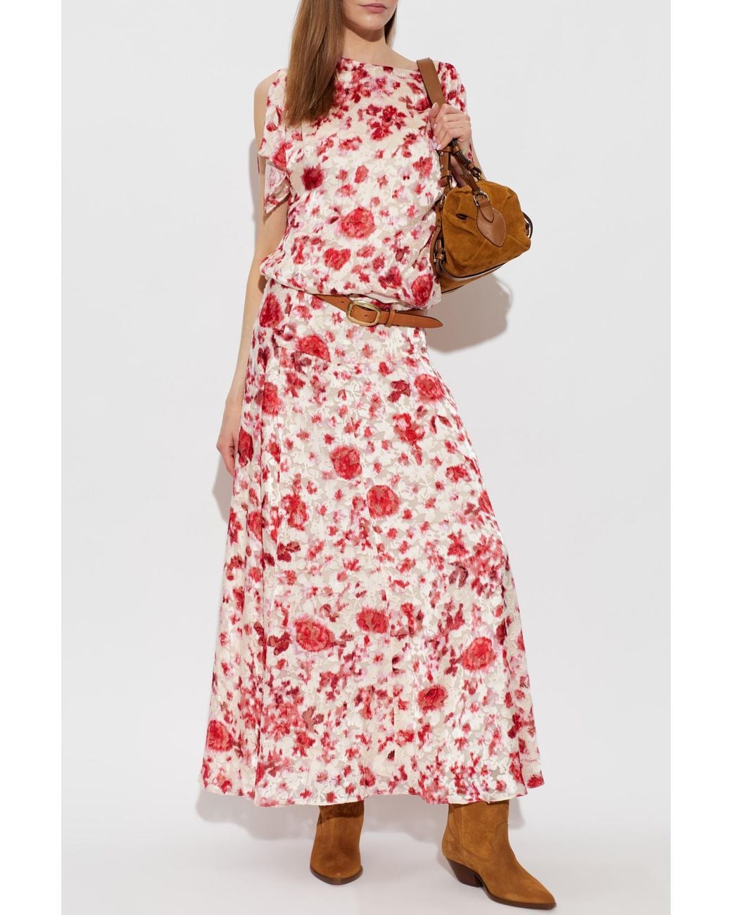 Isabel Marant Red Top 'Hervane'