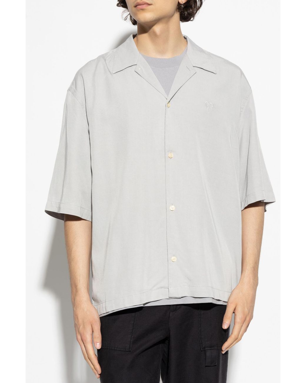 AllSaints Shirt Rialto in White for Men | Lyst