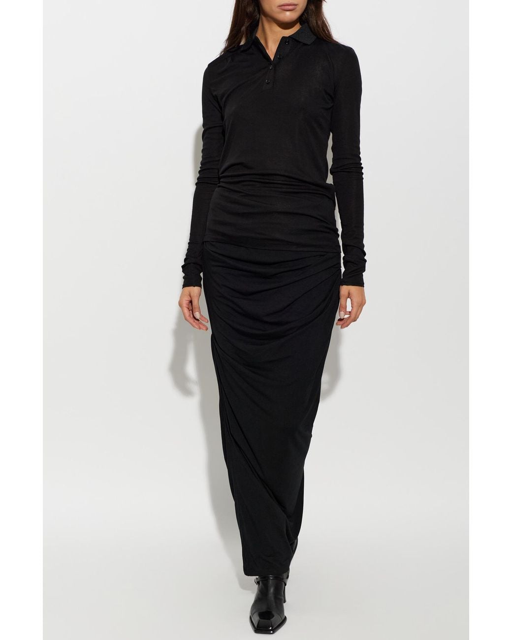 Entire studios Black Long-Sleeve Top