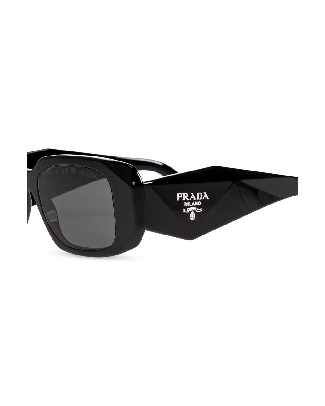 Prada Black "17Ws" Sunglasses