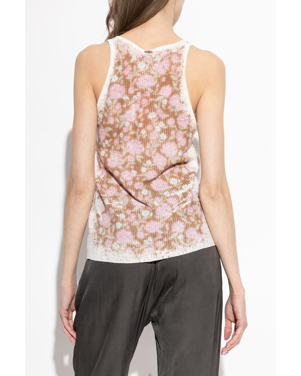 DIESEL Pink Top 'M-Blommin'