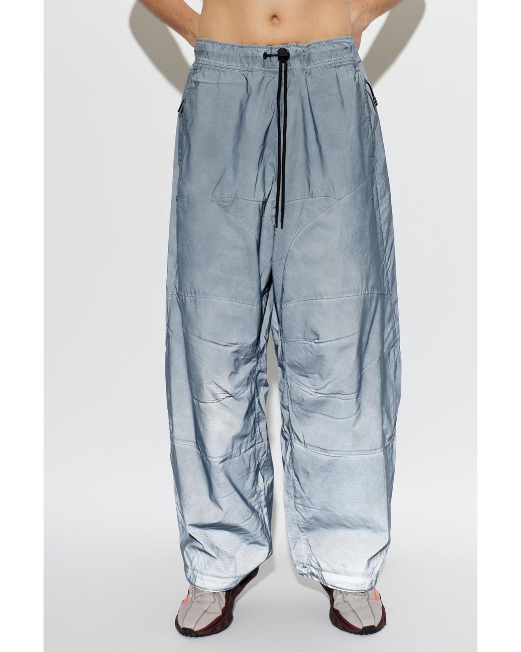 Nike Blue Reflective-Effect Trousers for men
