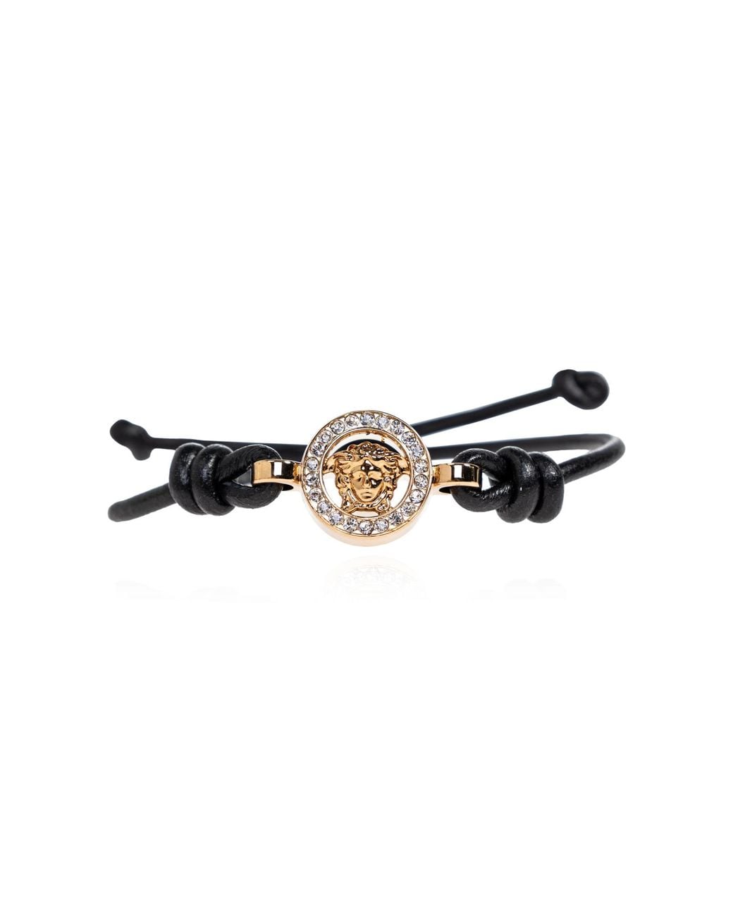Versace Yellow Leather Bracelet