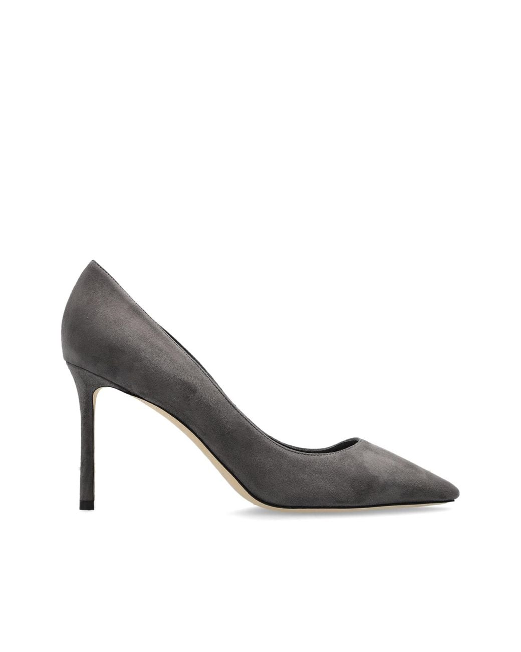 Jimmy Choo Gray Heeled Shoes 'Romy 85'