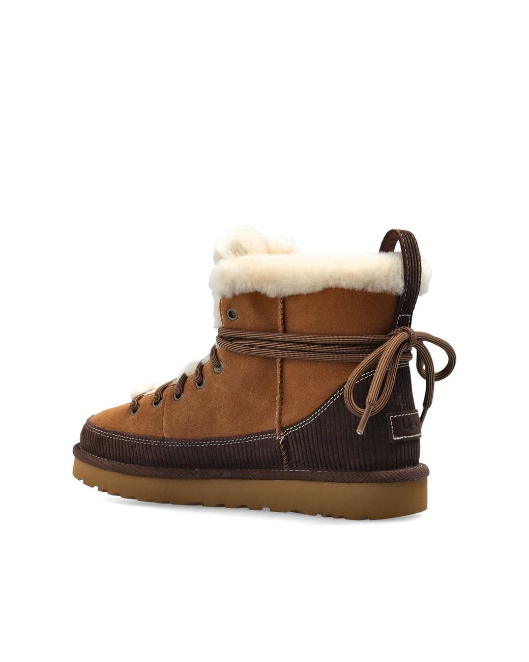 Ugg Brown 'Classic Heritage Lace-Up' Snow Boots