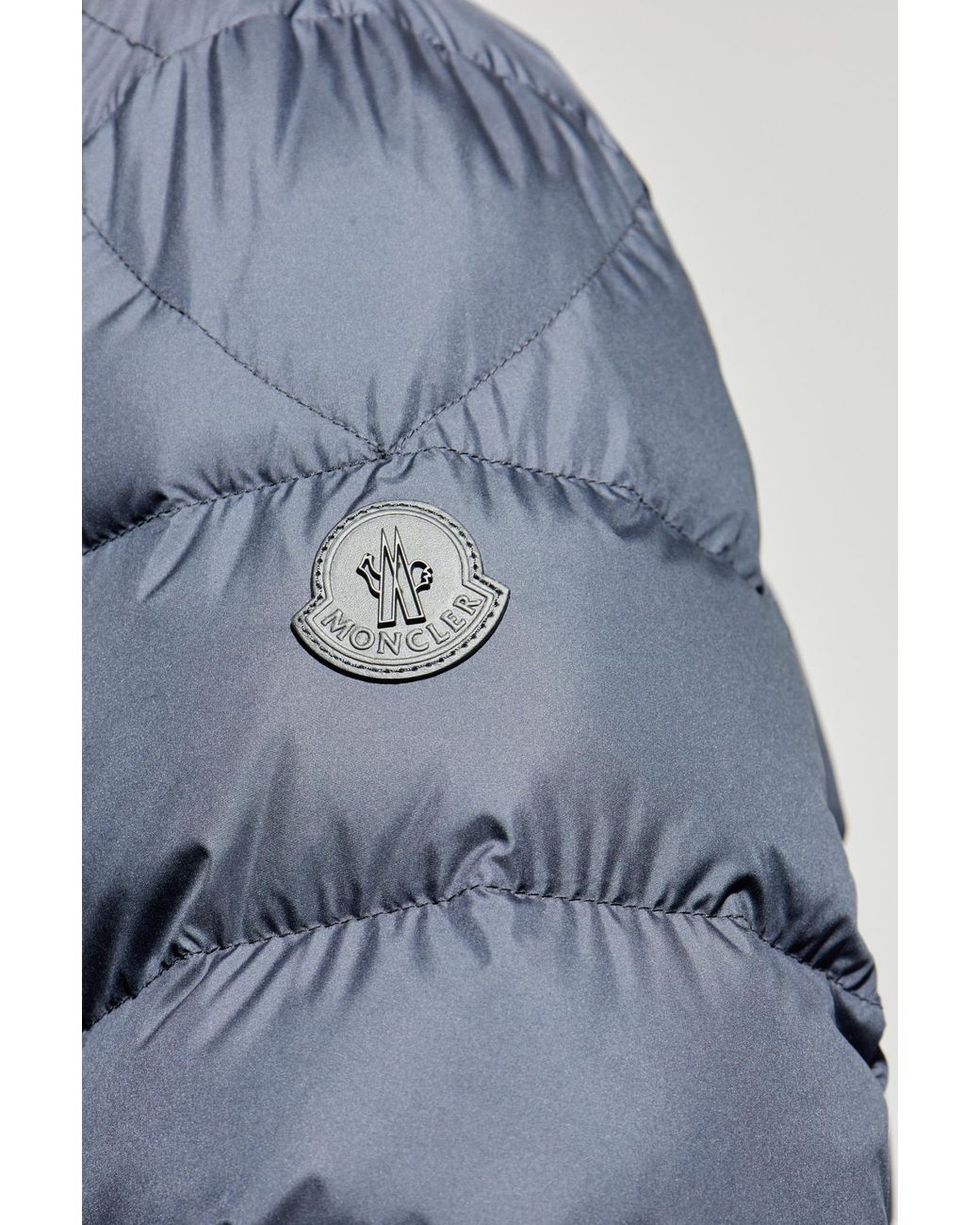 Moncler Blue Down Jacket for men
