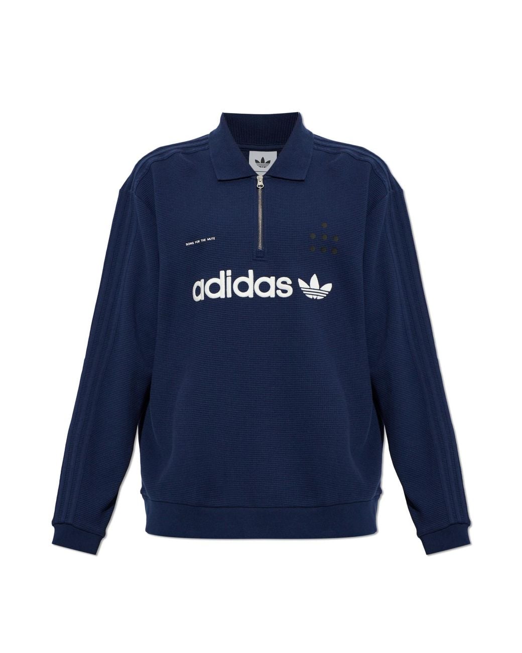 Adidas Originals Blue Adidas X Edison Chen Polo Shirt for men