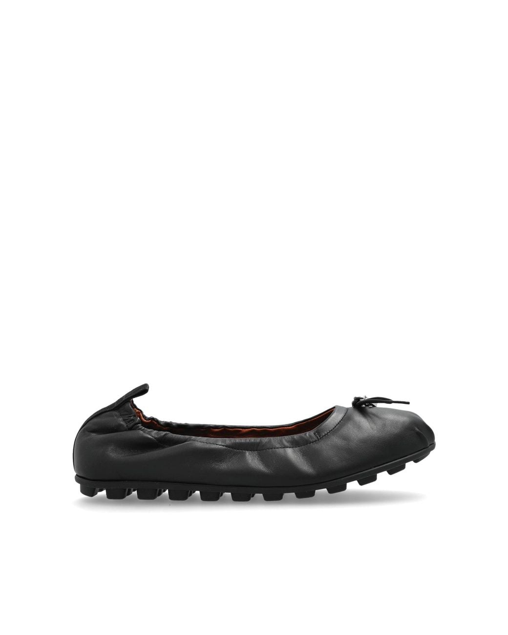 Hogan Black Olympia' Leather Ballerinas