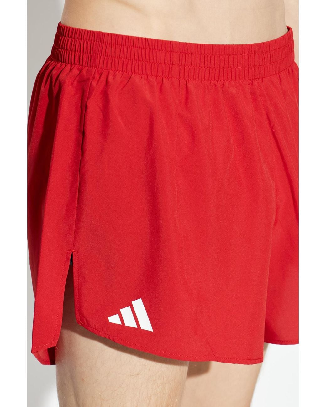 Adidas Originals Red Shorts From The Adizero Collection for men