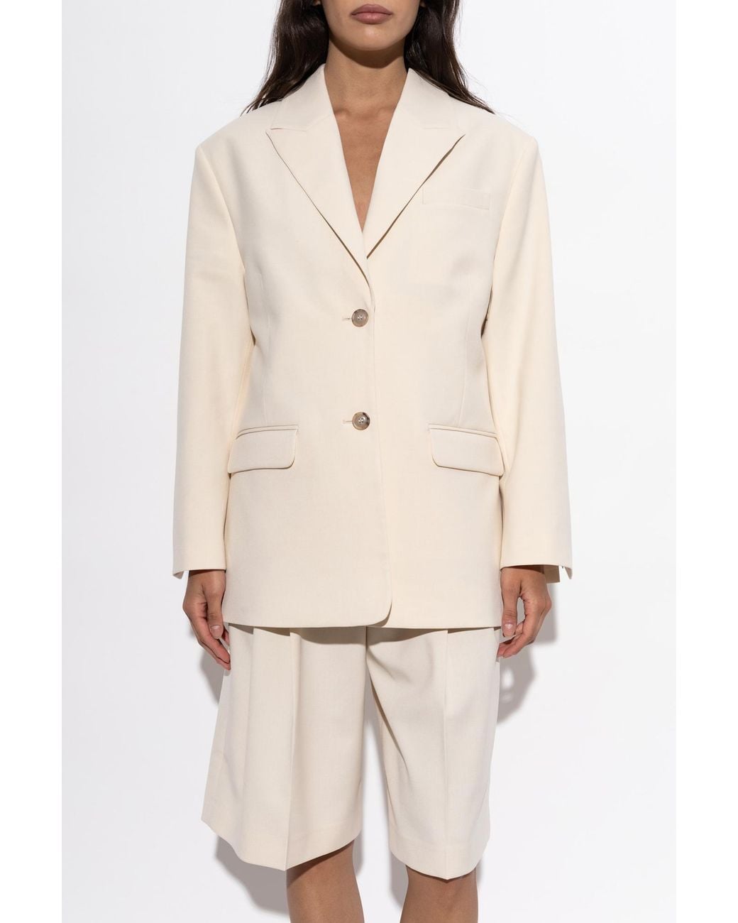 By Malene Birger Natural Blazer 'Adele'