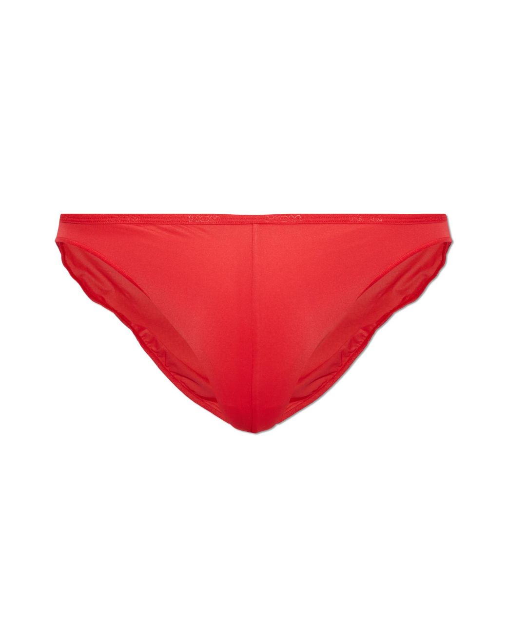 Hom Red Briefs From The "Plume" Collection for men