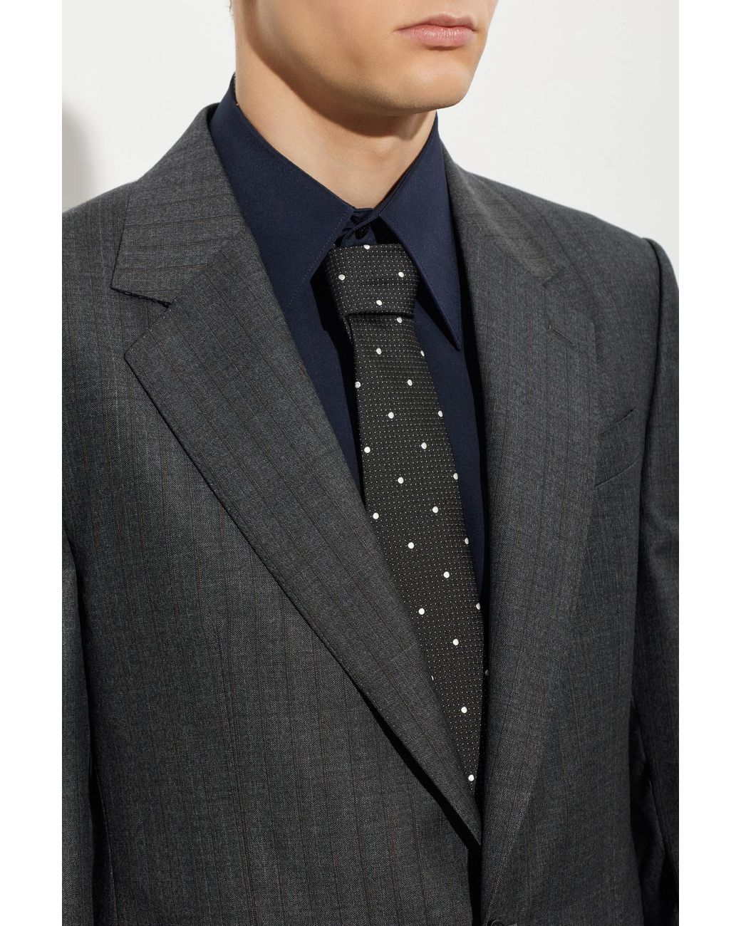 Dolce & Gabbana Black Silk Tie for men
