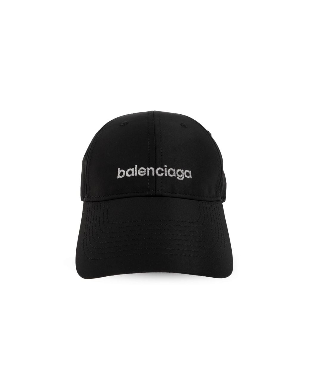 Balenciaga Black Baseball Cap for men