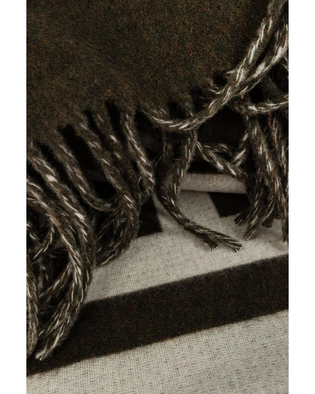 Jacquemus Black Wool Scarf