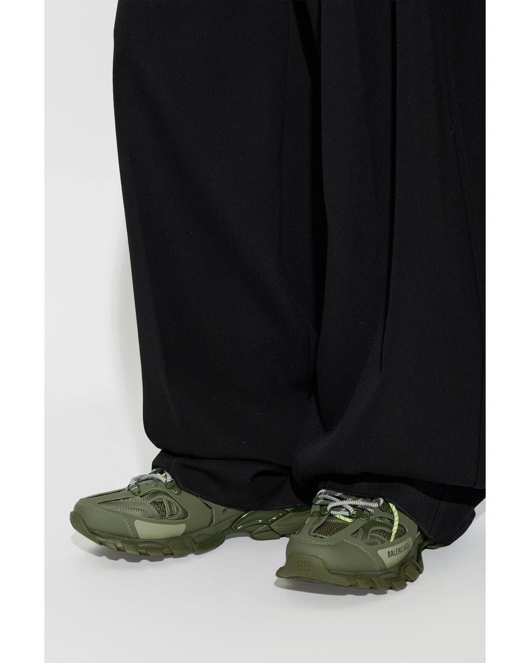Balenciaga Green Sneaker "Track" for men