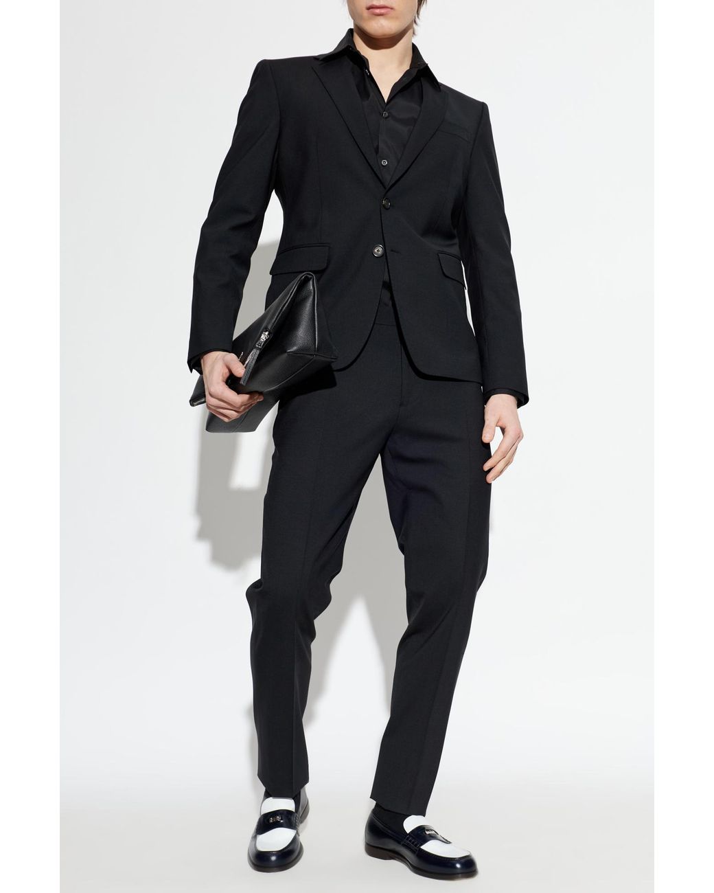 DSquared² Blue Shirt With Logo for men