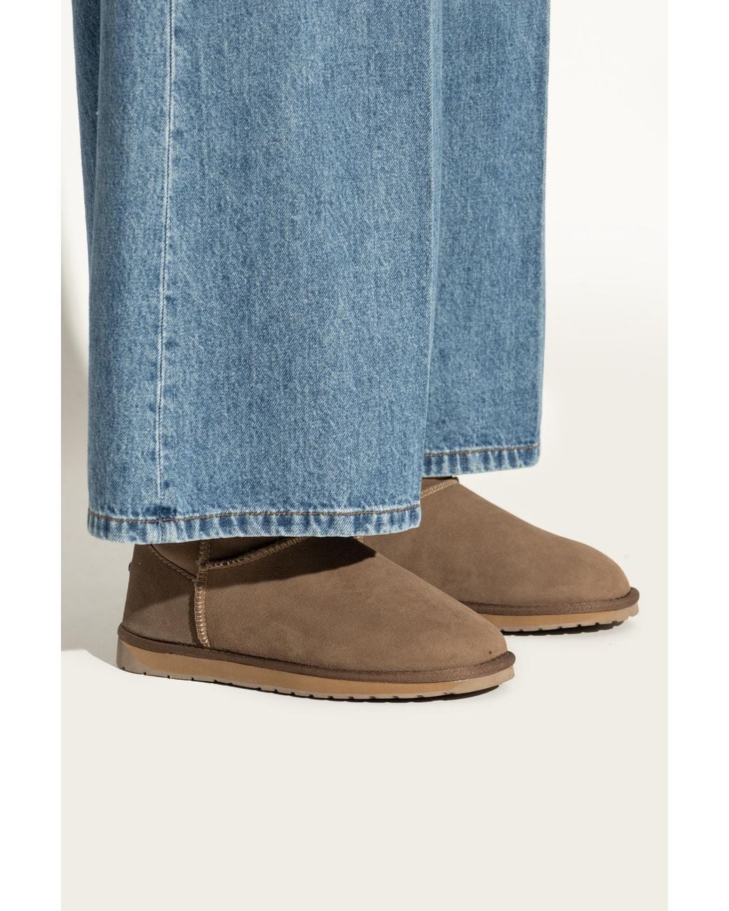 EMU Brown Snow Boots "Platinum Slim Darling"