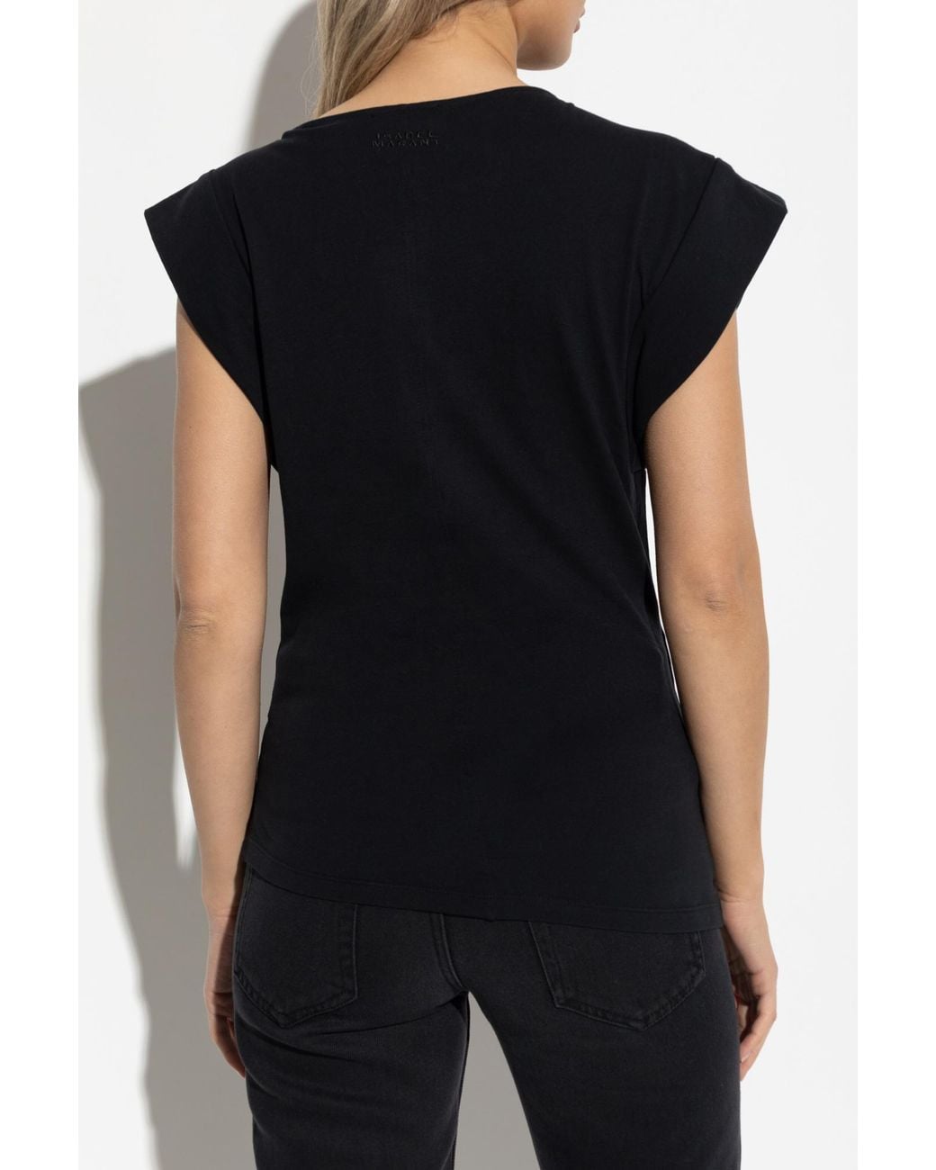 Isabel Marant Black T-Shirt "Maisan"