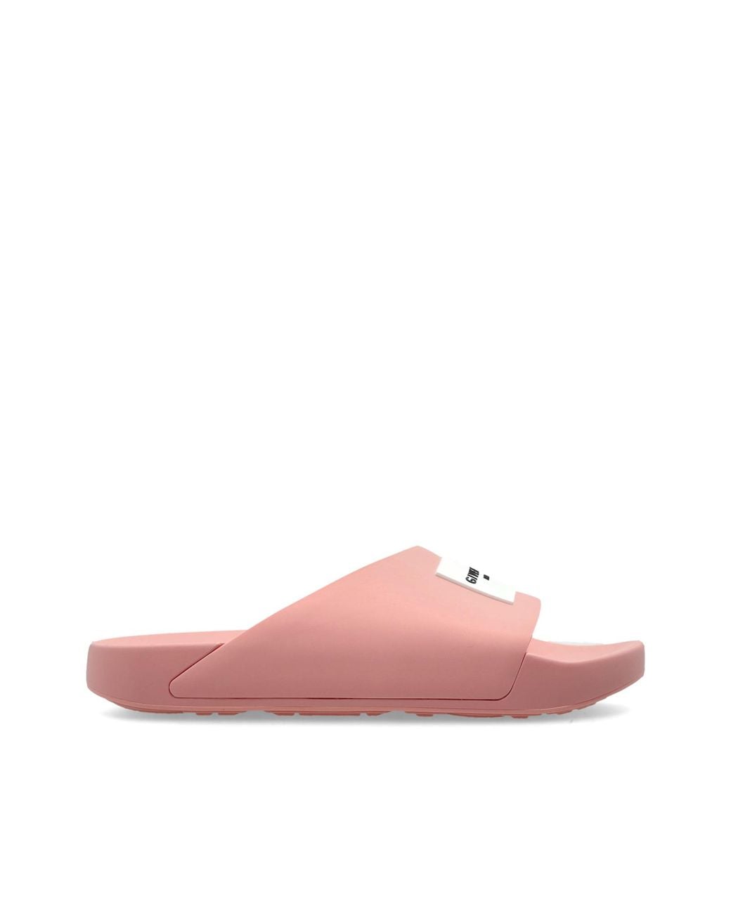 Givenchy Pink Logo Slide Sandals