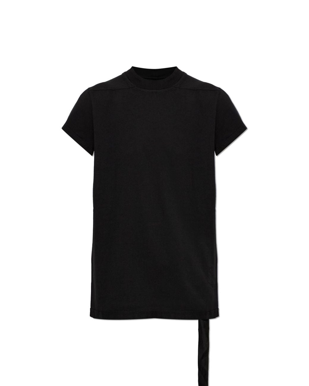 Rick Owens Black T-Shirt With A Crew Neck