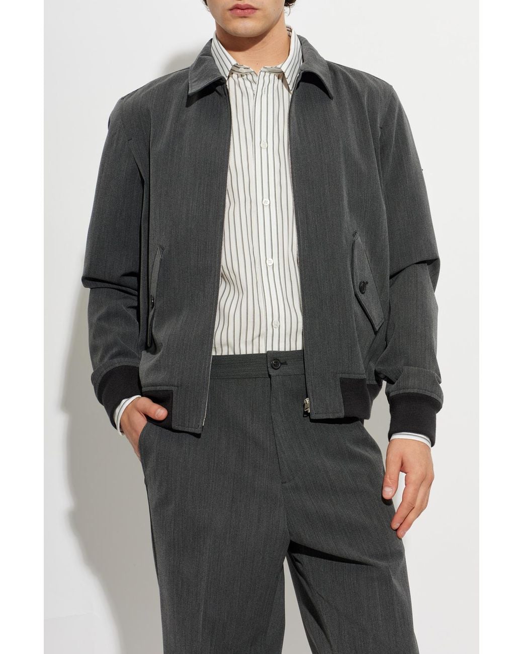A.P.C. Black 'Gaspard' Jacket for men