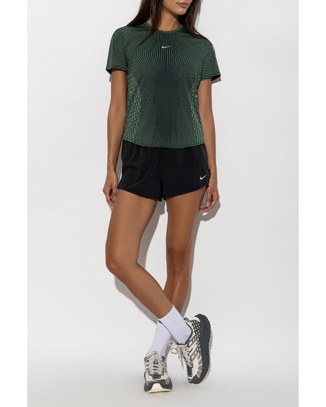 Nike Green T-Shirt With Logo