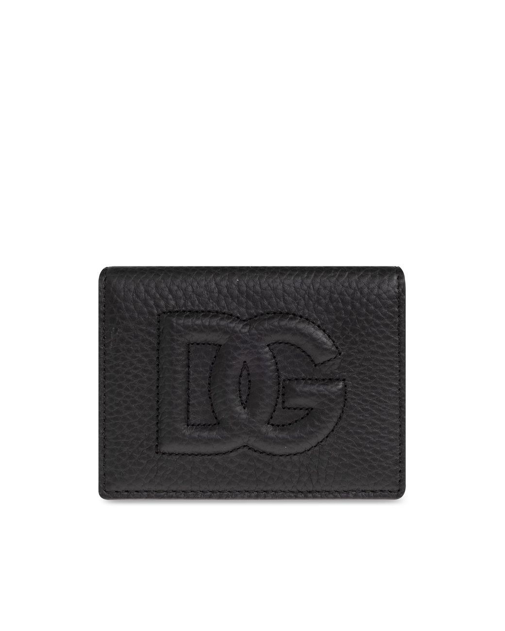 Dolce & Gabbana Black Card Case With Logo for men