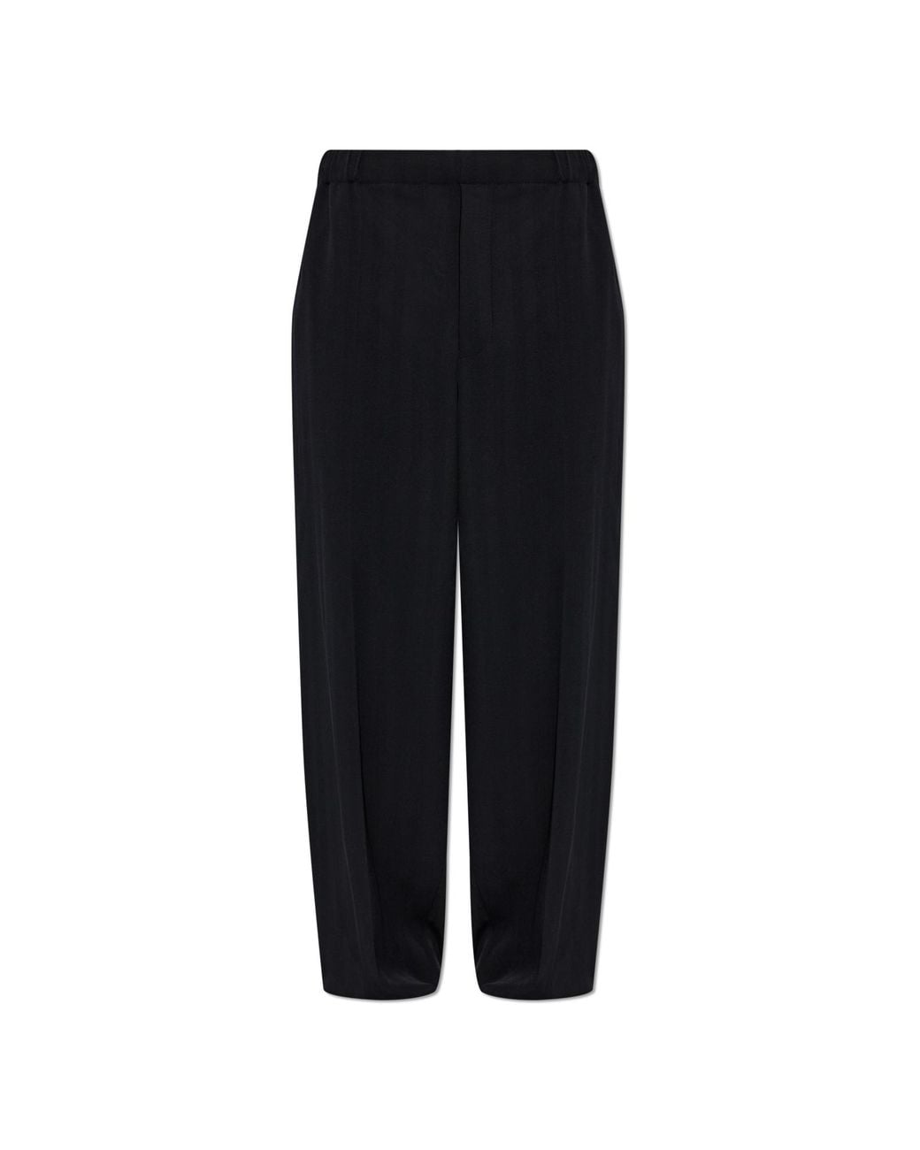Jacquemus Black Wool Trousers 'Gio' for men