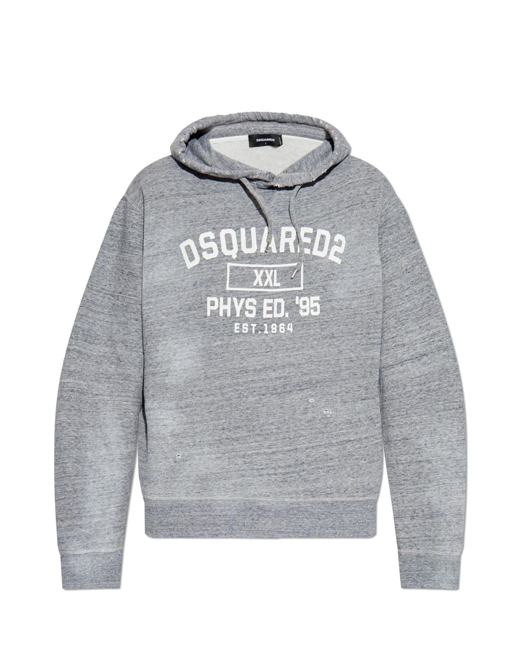 DSquared² Gray Sweatshirt With Print for men