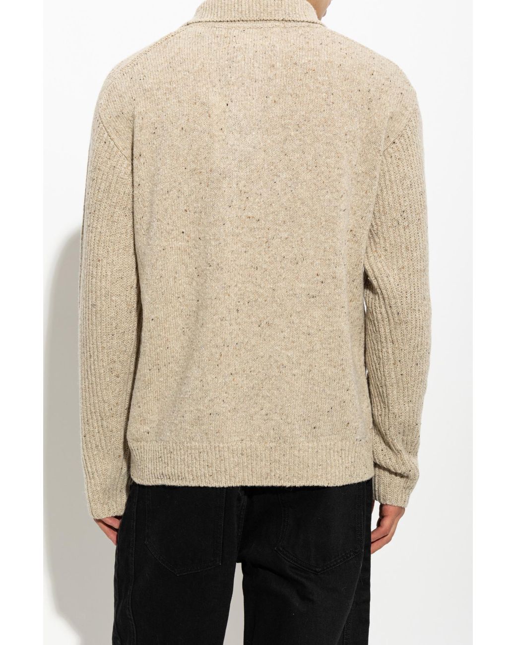 Isabel Marant Natural Wool Turtleneck 'Ken' for men