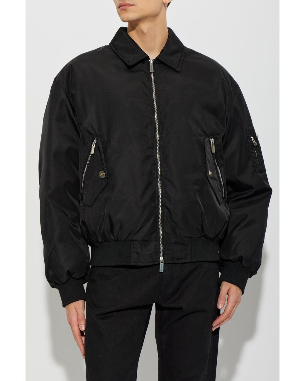 Versace Black 'Bomber' Jacket for men