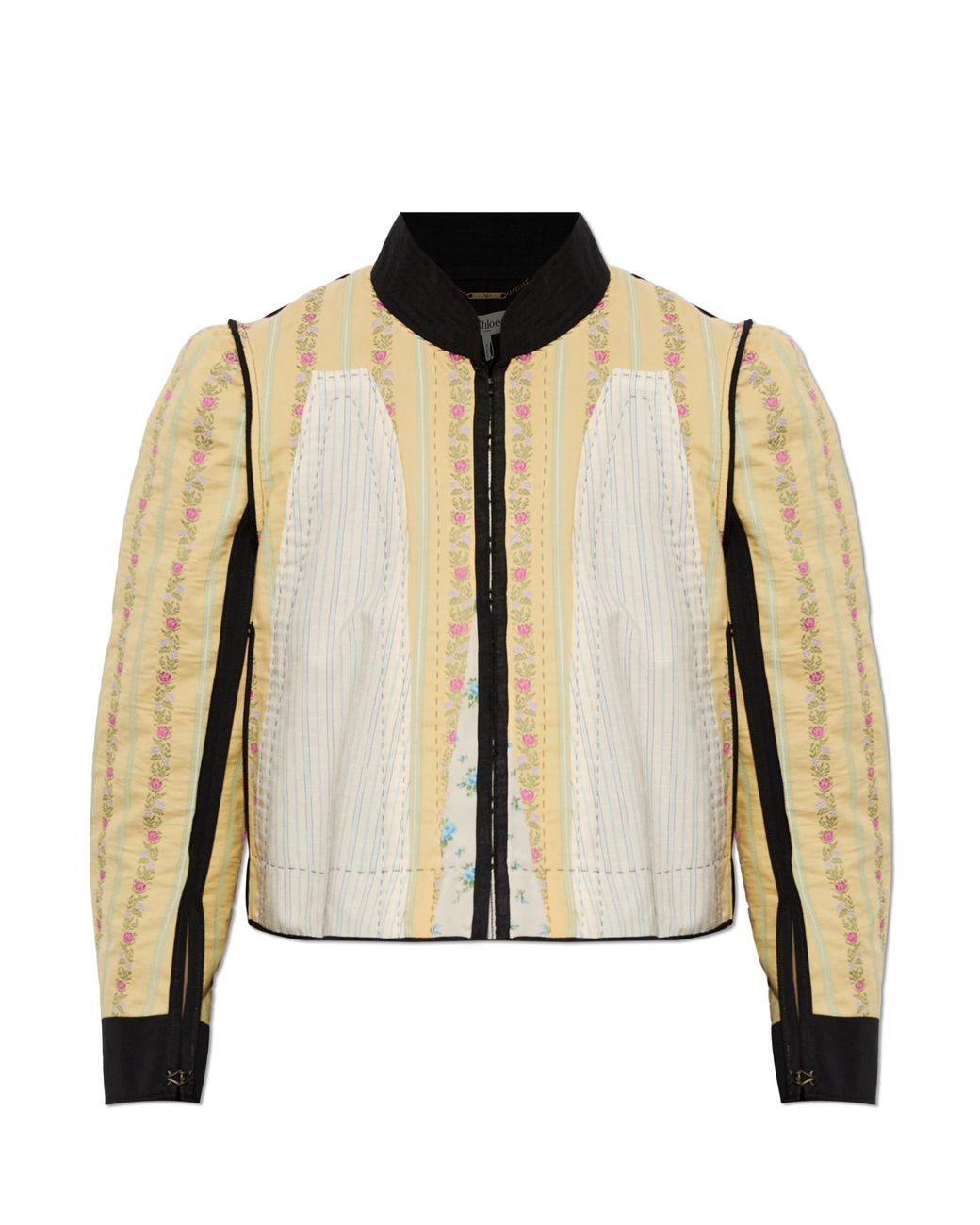 Chloé Black Short Jacket With A Back Vent