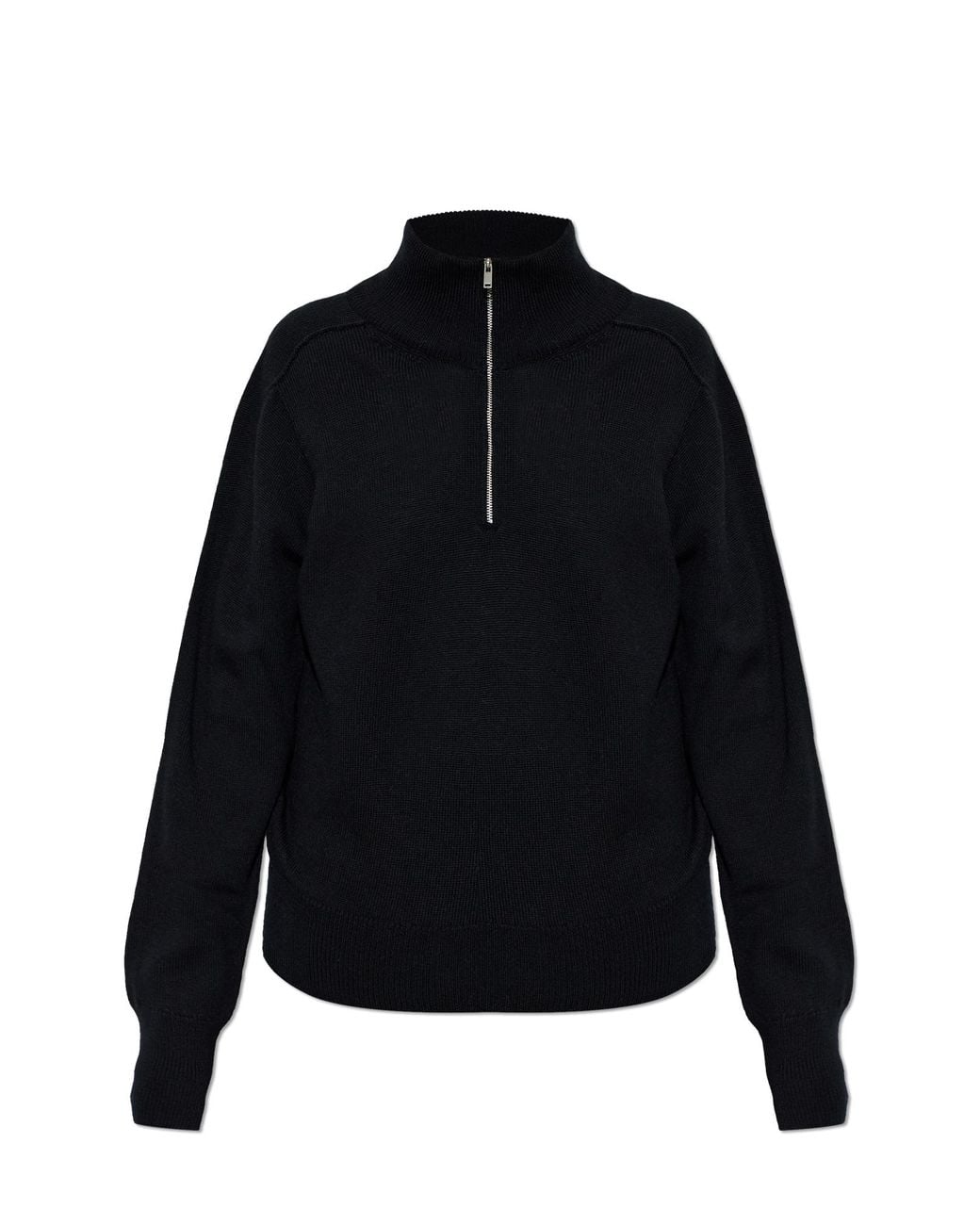 Studio Nicholson Blue Wool Turtleneck Sweater 'Maren'