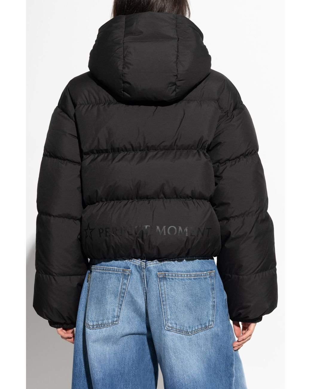 Perfect Moment Blue Down Jacket With Hood