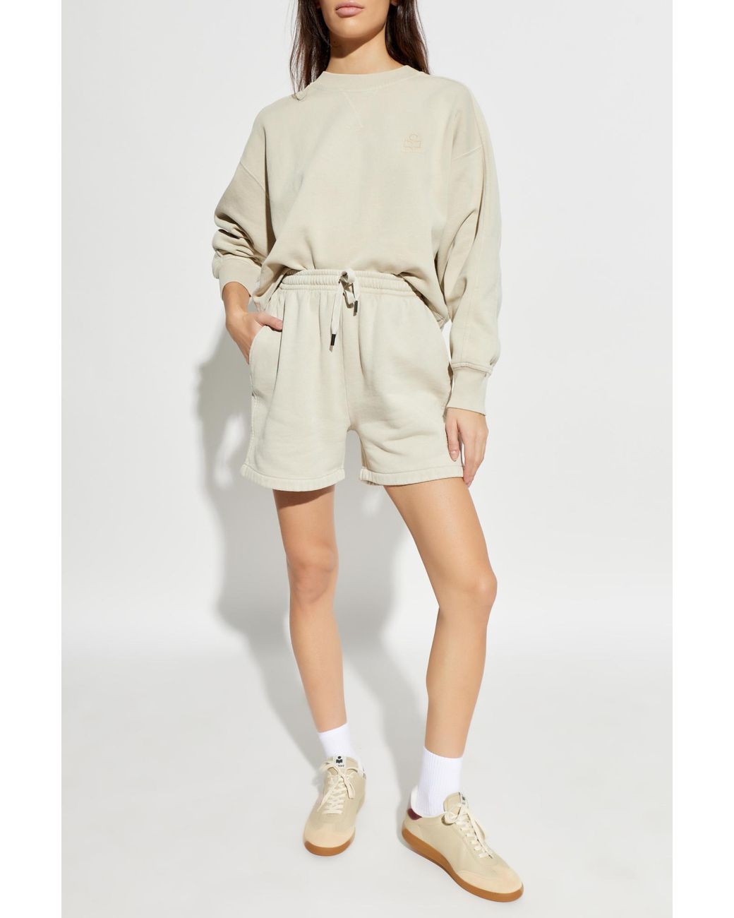 Isabel Marant White "Sunny" Sweatshirt