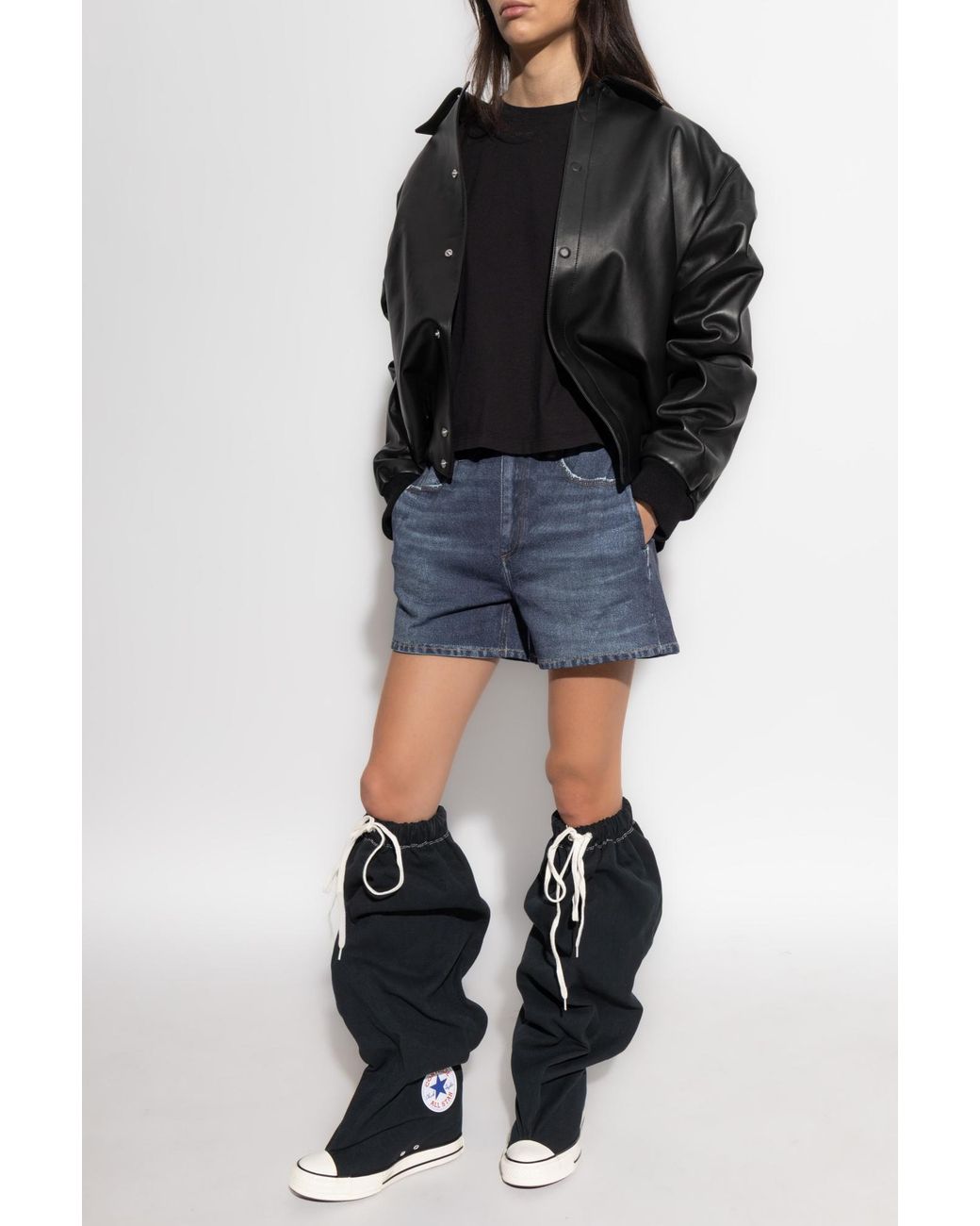 Rag & Bone Black Long-Sleeve Top