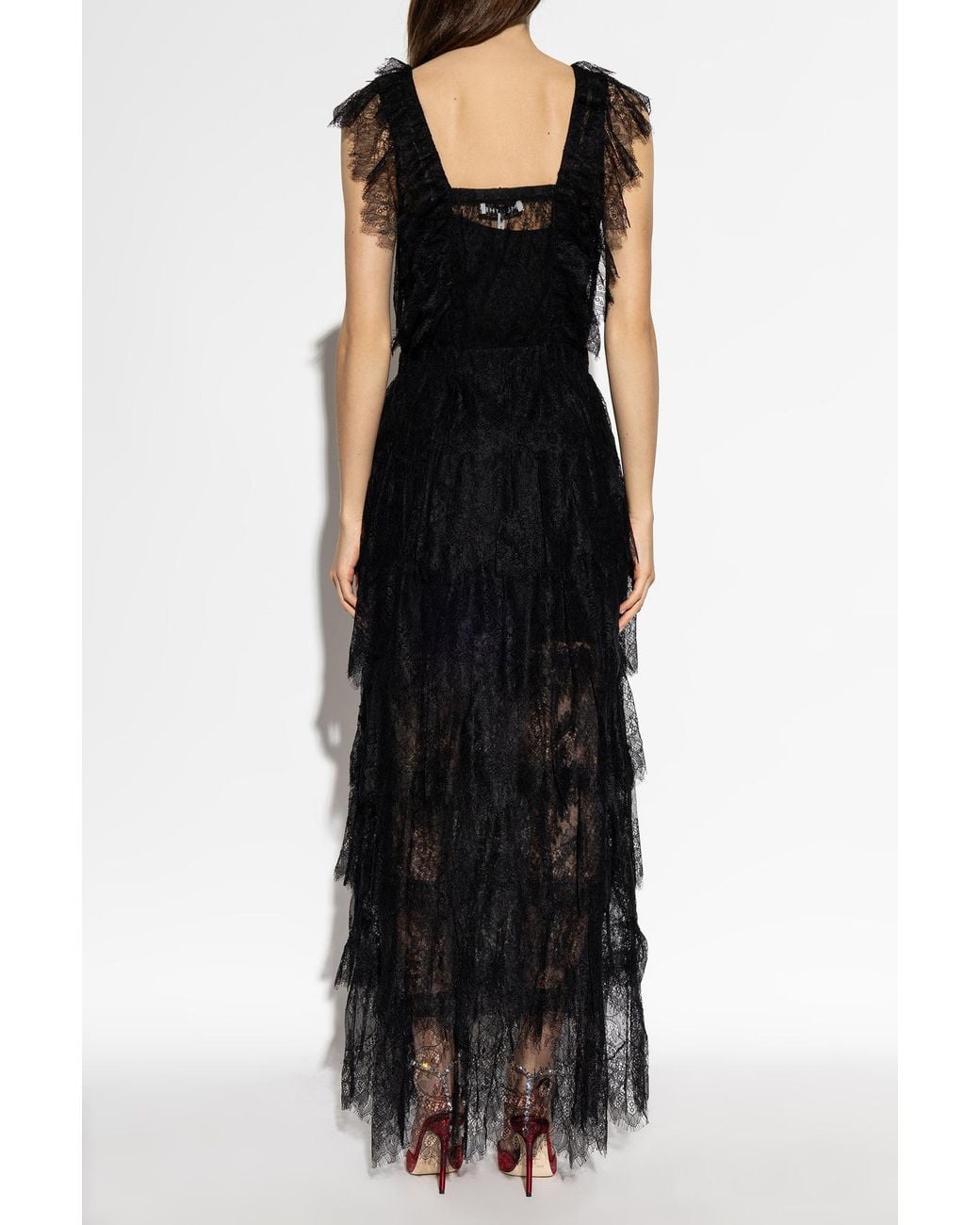Munthe Black 'Contessa' Lace Dress