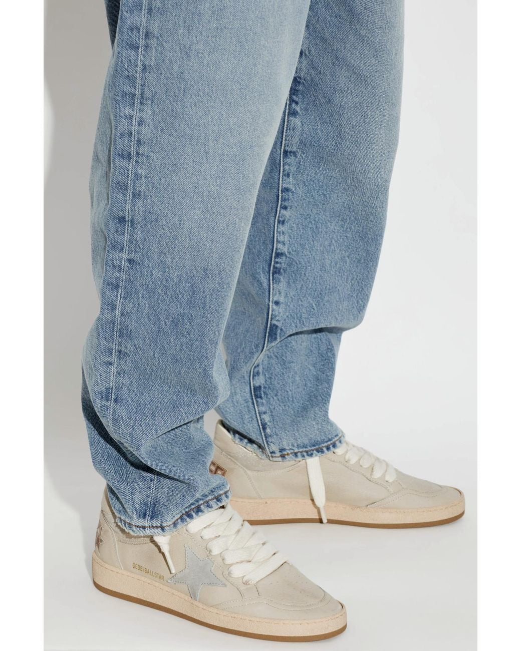 Golden Goose Deluxe Brand White 'Ball Star Double Upper' Sports Shoes