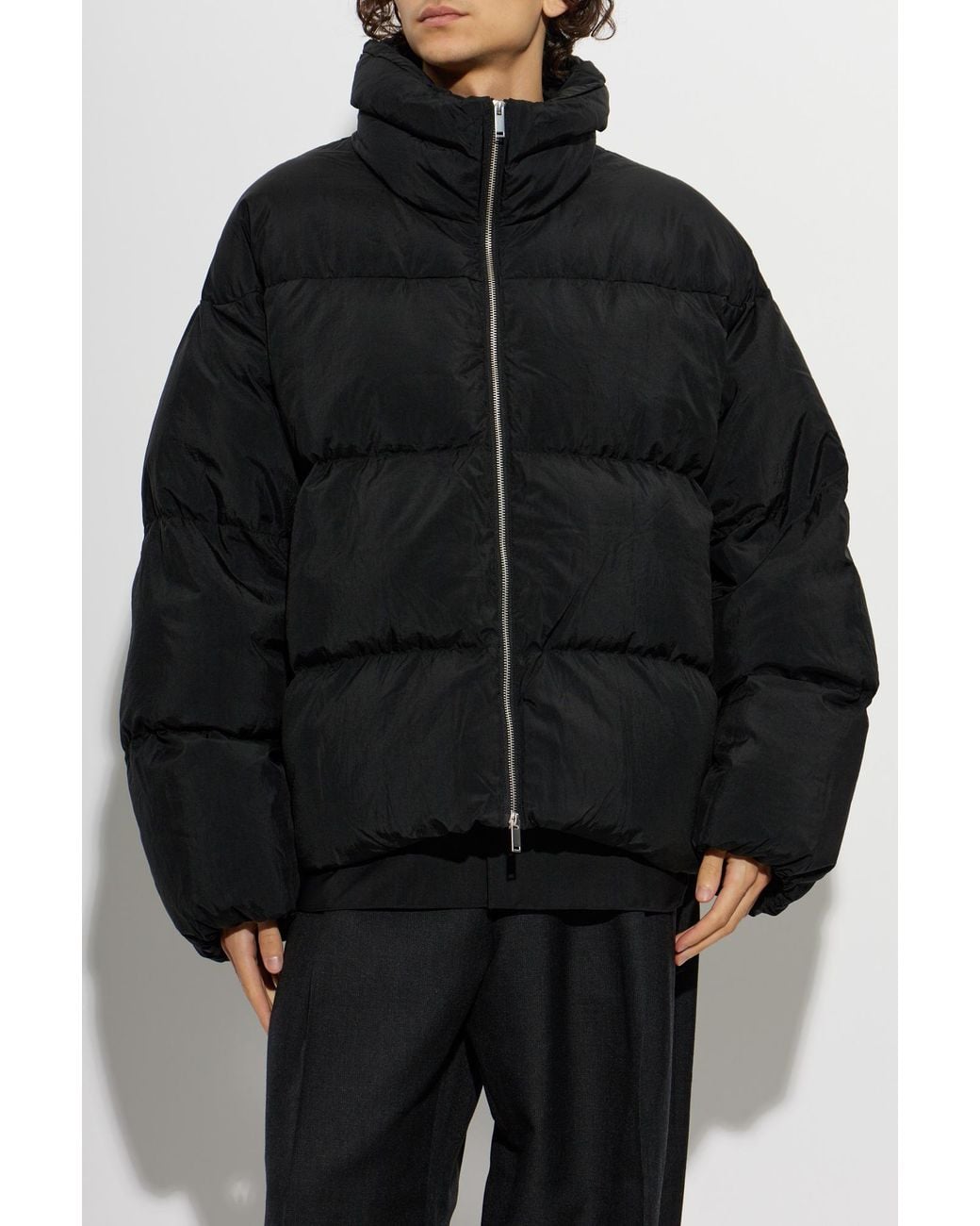 Studio Nicholson Black 'Massey' Down Jacket for men