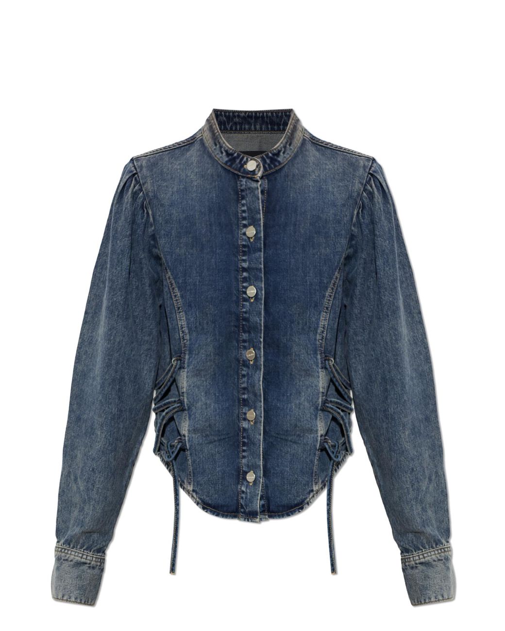 AllSaints Blue Denim Shirt 'Evanna'