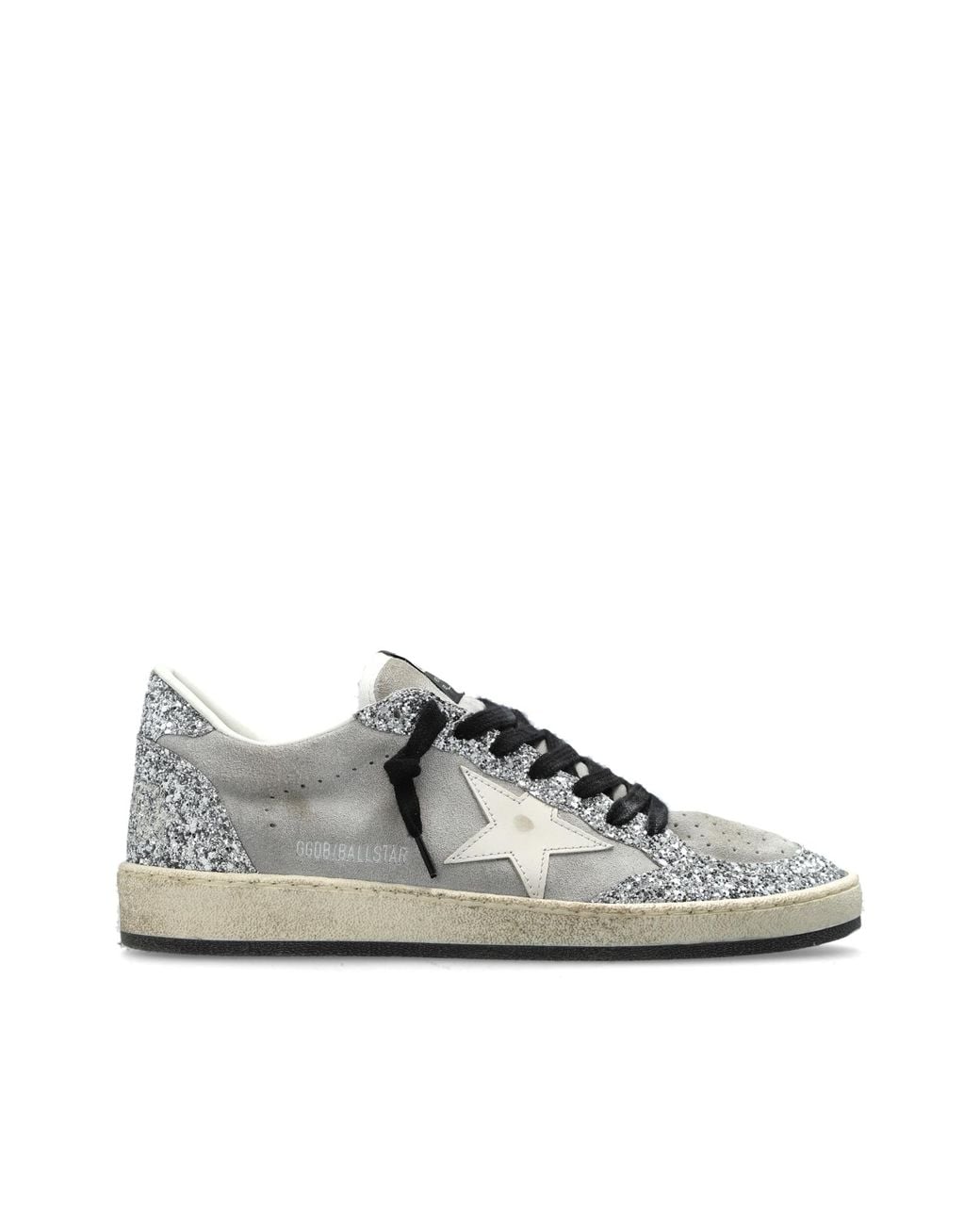 Golden Goose Deluxe Brand White "Ball Star" Sports Shoes